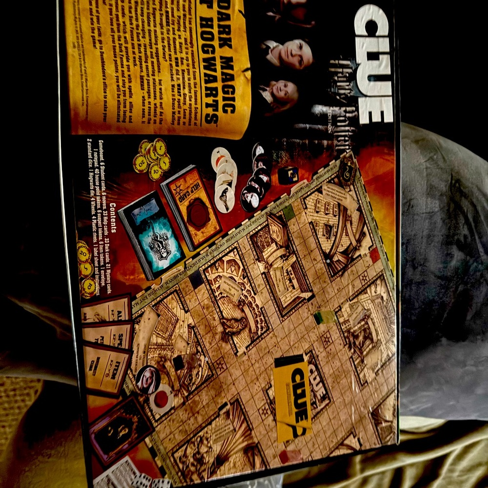 Harry Potter collectors clue game used once